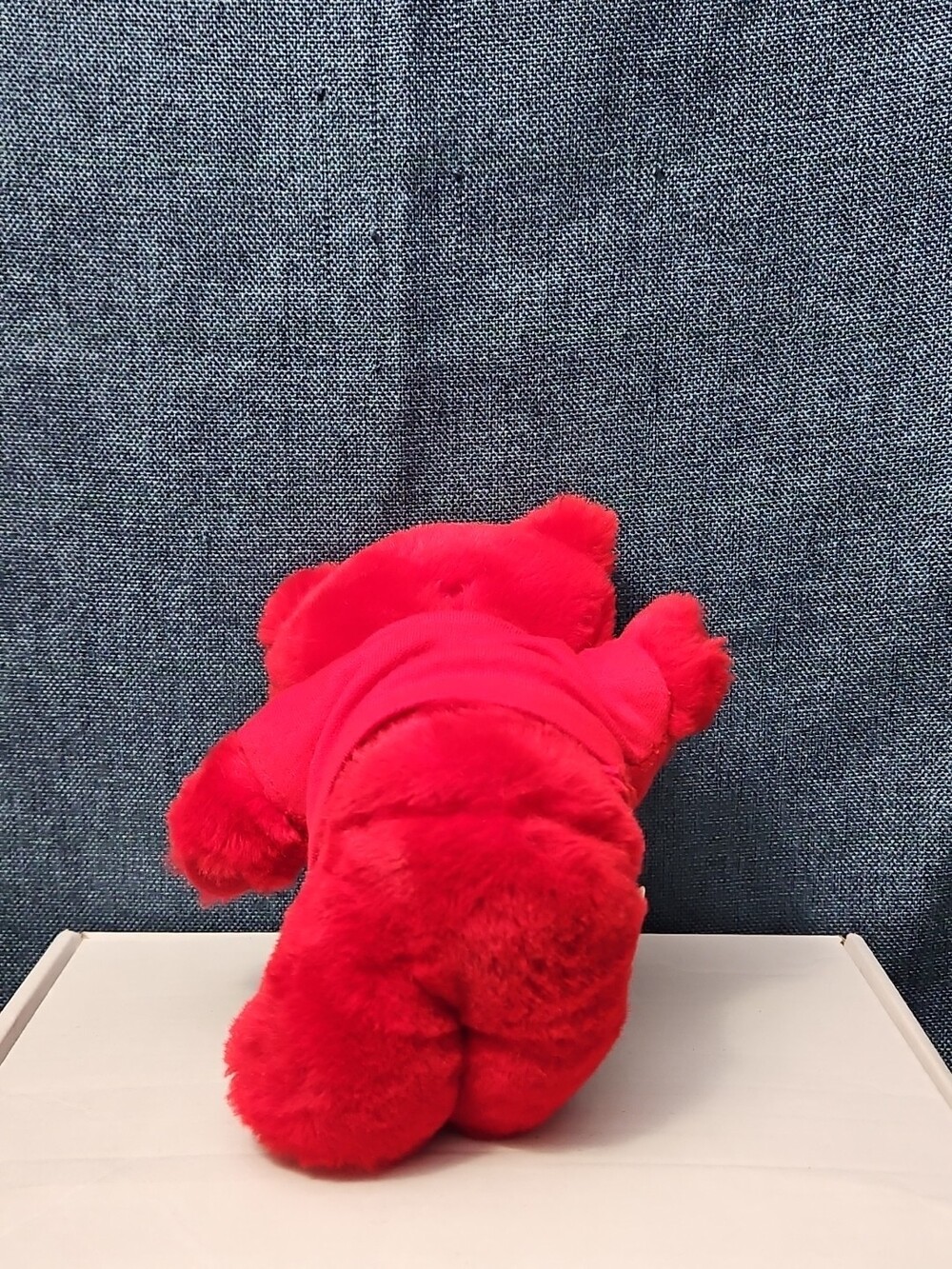 Vintage 1986 Crayola Teddy Bear Plush | Red Crayon Shirt | 7" Stuffed Animal | - Picture 11 of 16
